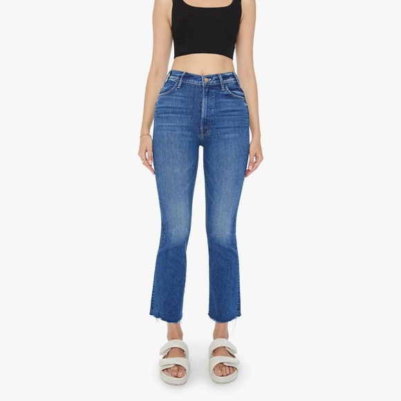 Mother Denim The Huster Ankle Fray - Picture 1 of 15